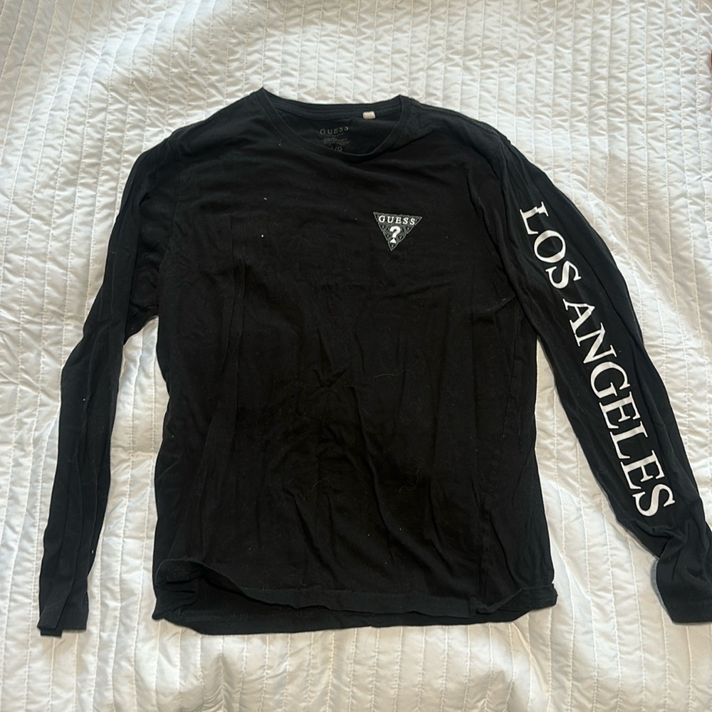 Guess Longsleeve Los Angeles graphic tee